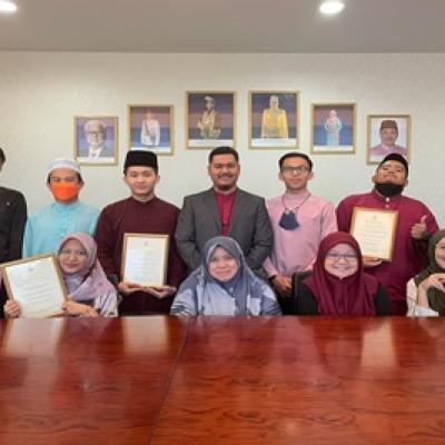 Majlis Penyampaian Sijil Penghargaan Pelajar Latihan Industri (Praktika) Pejabat Mufti Negeri Sabah