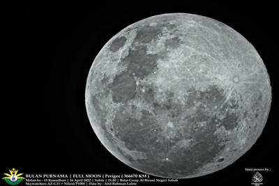 bulan purnama ramadhan 1433H
